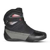 BELA BLAZE Moto Couro Botas Homem Preto Cinza- Imagem do lado direito de Boots